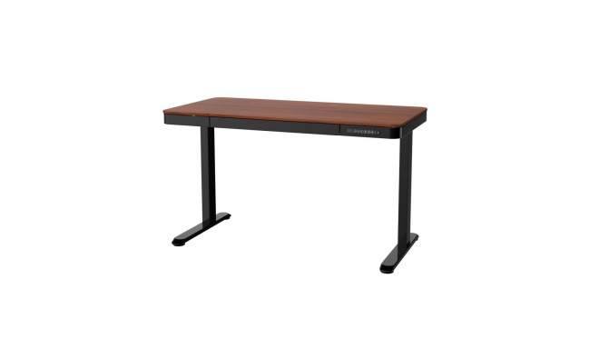 Tuckano elektrilise kõrguse reguleerimisega kirjutuslaud ET119W-C must/pähkel, lauaplaadi mõõdud: 12