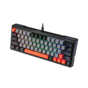 Mechanical keyboard Tracer GAMEZONE EVO1 HOT SWAP 63 (Grey) TRAKLA47297