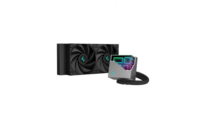 DeepCool LT520 Processor All-in-one liquid cooler 12 cm Black 1 pc(s)