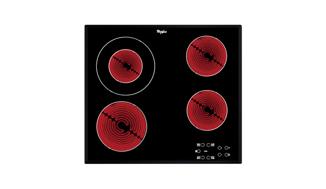 Whirlpool AKT 8130 BA must integreeritud keraamiline 4 tsooni