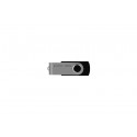Goodram USB-mälupulk 128GB, must/hõbedane (UTS2-1280K0R11)
