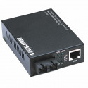 Intellinet Fast Ethernet Media Converter, 10/100Base-Tx to 100Base-Fx (SC) Multi-Mode, 2 km (1.24 mi