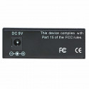 Intellinet Fast Ethernet Media Converter, 10/100Base-Tx to 100Base-Fx (SC) Multi-Mode, 2 km (1.24 mi