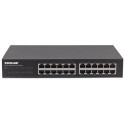 Intellinet 24-Port Gigabit Ethernet Switch, 24 x 10/100/1000 Mbit/s RJ45-Ports, IEEE 802.3az (Energy