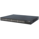Intellinet 48-Port Gigabit Ethernet Web-Managed Switch with 4 SFP Ports, 48 x 10/100/1000 Mbps RJ45 