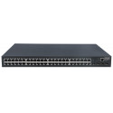 Intellinet 48-Port Gigabit Ethernet Web-Managed Switch with 4 SFP Ports, 48 x 10/100/1000 Mbps RJ45 