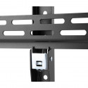Manhattan TV & Monitor Mount, Wall, Fixed, 1 screen, Screen Sizes: 60-100", Black, VESA 200x200 to 9