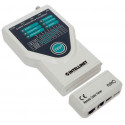 Intellinet 5-in-1 Cable Tester, Tests 5 Commonly Used Network RJ45 and Computer Cables