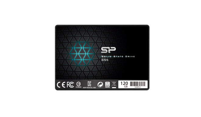 Silicon Power SSD Slim S55 2.5" 120GB Serial ATA III TLC
