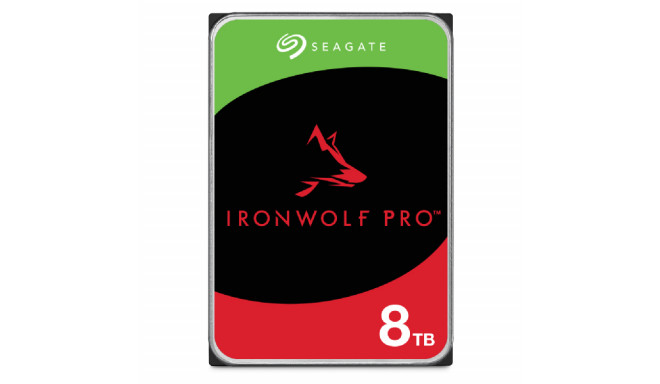 Seagate IronWolf Pro ST8000NT001 sisemine kõvaketas 3.5" 8 TB Serial ATA III