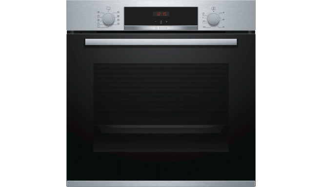 Bosch Serie 4 HBA534ES0 oven 71 L A Black, Stainless steel