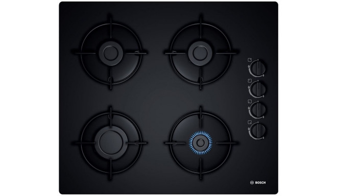 Bosch POP6B6B10 hob Black Built-in Gas 4 zone(s)