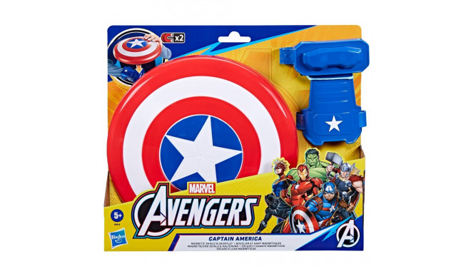 AVENGERS Role play Captain America magnetic shield and gauntlet