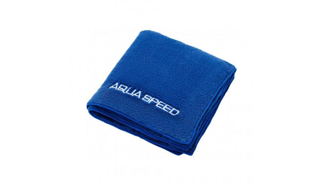 Aqua-speed Dry Coral towel 350g 50x100 blue 01/157