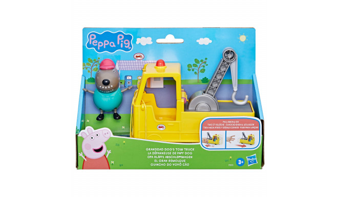 PEPPA PIG Playset Granddad dogs tow truck