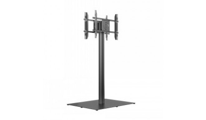 M PUBLIC DISPLAY STAND 180 HD BACK TO BACK BLACK W. FLOORBASE