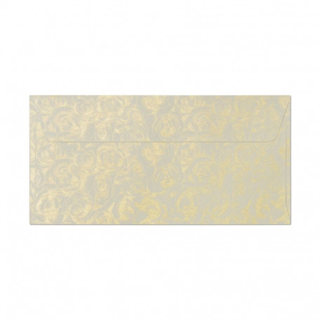 Ümbrik kreem roos DL - 10tk, liimiribaga