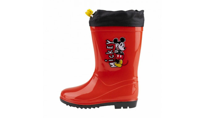 Children's Water Boots Mickey Mouse Red - 25