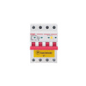 Residual Current Breaker with Over-Current, 4P, 25A, class C, 30mA, 6kA