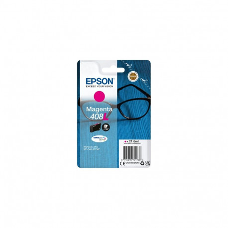 Epson 408L (C13T09K34010) Ink Cartridge, Magenta