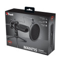 Trust GXT 232 Mantis Black PC microphone