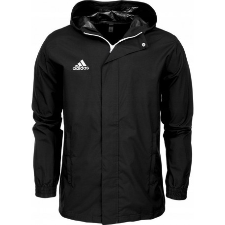 Adidas Entrada 22 men's jacket, black, size M