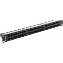 Lanberg Patch panel 1U 19" 48x RJ-45 Cat.6 Bl