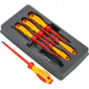 KNIPEX screwdriver set 00 20 12 V01 VDE (red/yellow, 6 pieces)