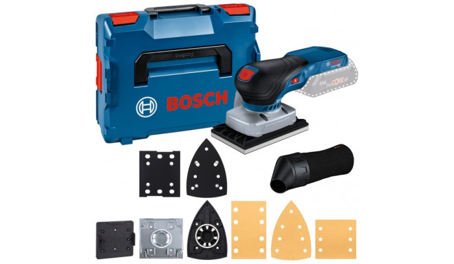 Bosch cordless orbital sander GSS 18V-13 Professional solo (blue/black, without battery and charger,