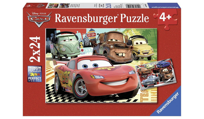 Ravensburger pusle 2x24 tk Autod