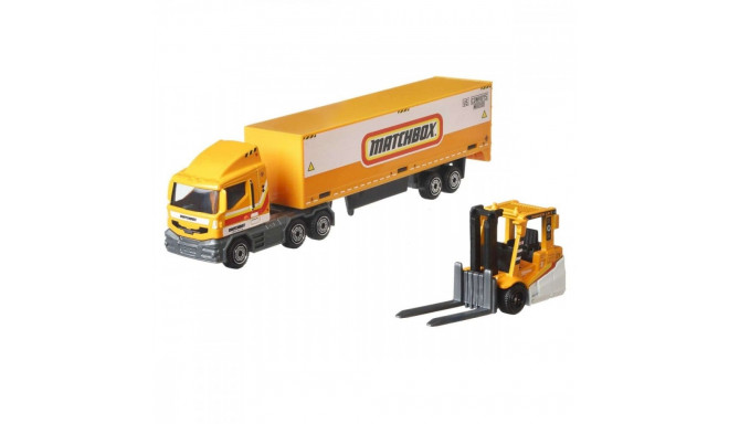 Mattel mängukomplekt Matchbox Transport Vehicle + Car, assortii