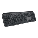 LOGITECH MX Keys S - GRAPHITE - US INTL - BT - N/A - INTNL-973 - PLUS PALMREST