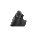 LOGITECH LIFT Right Vertical Ergonomic Mouse - GRAPHITE / BLACK - EMEA