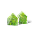 Zirpybox sounding box - nest 2 pcs. (Green leaf color)