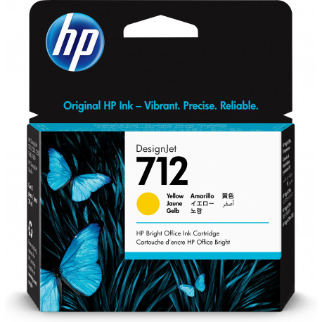 HP 712 żółty 3ED69A