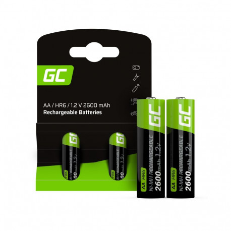 Green Cell - 2x Akumulator AA HR6 2600mAh
