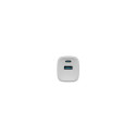 USB CHARGER NATEC RIBERA GAN 1X USB-A + 1X USB-C 30W WHITE