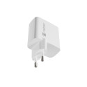 USB CHARGER NATEC RIBERA GAN 1X USB-A + 1X USB-C 65W WHITE