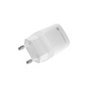 USB CHARGER NATEC RIBERA GAN 1X USB-A + 1X USB-C 30W WHITE