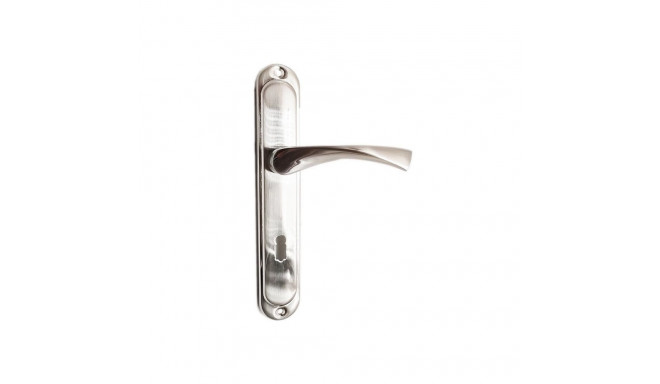 DOOR HANDLE A01-32 OUTDOOR 72MM/R MAT NI