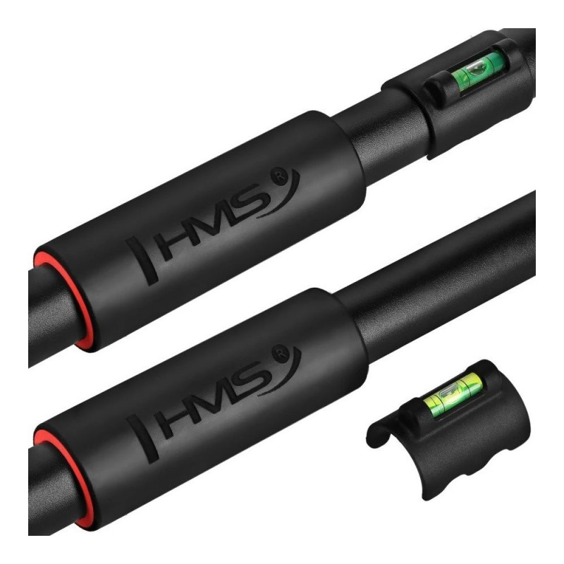 Sbarra Per Trazioni HMS DD400 Regolabile Con Livella – Larghezza 70-106 Cm, Attacco Universale Per Allenamento A Casa - 4