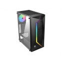 MSI computer case MAG Vampiric 100R V100R Mid Tower Gaming ARGB PWM, black