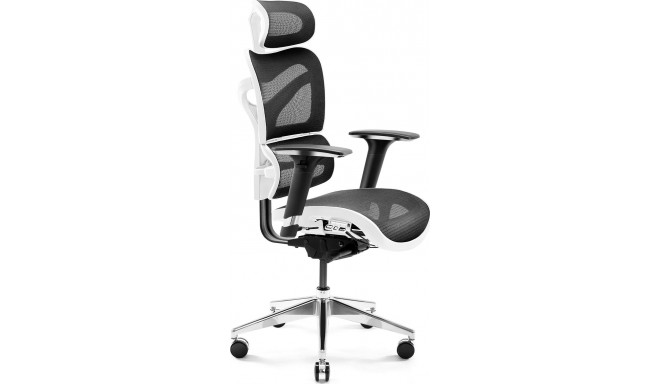 Diablo Chairs V-Commander white armchair