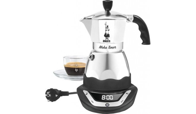 Bialetti electric Moka Timer coffee maker 6 cups (8006363009997)