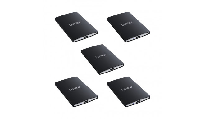 Lexar SSD SL500 / USB3.2 Gen2x2 up to R2000/W1800 // 5-pack w./ 4X 1TB + 1X 2TB