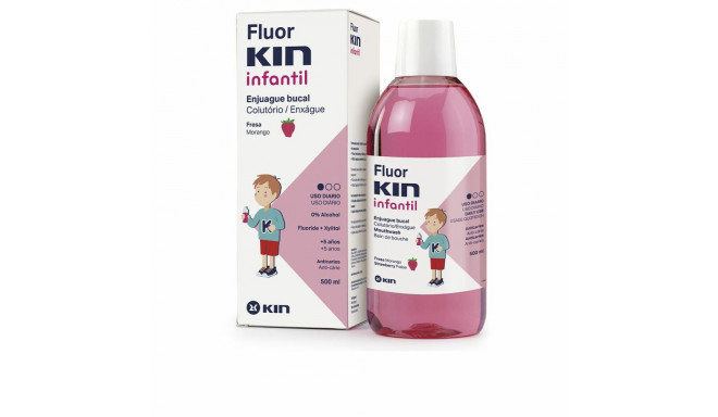 Mouthwash Kin Children's Strawberry 500 ml