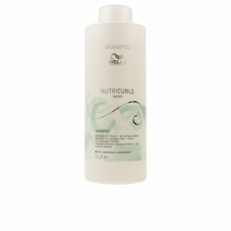 Shampoo for Curly Hair Wella Nutricurls 1 L Defines waves