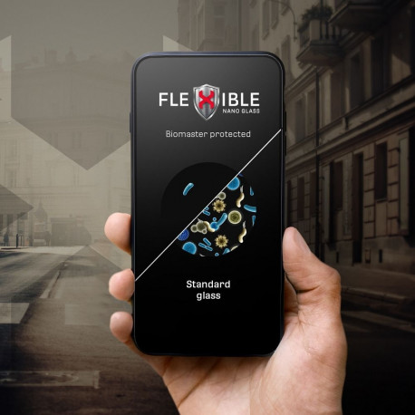 Hybrid glass to iPhone 15 Forcell Flexible Nano Glass