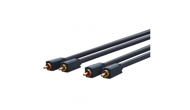 ClickTronic HQ OFC cable 2x CINCH - 2x CINCH RCA, M/M, 10m