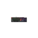 MSI Vigor GK41 Dusk LR US keyboard USB QWERTY English Black